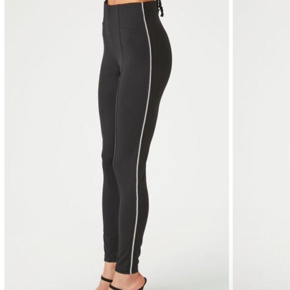 Black High-Waisted Pants